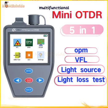 Parim 5in1 mini OTDR optiline power meter RAAMSEADUSEGA Stabiilne valgusallikas Multifunktsionaalne Fibe Leidmise Ebaõnnestumine Aktiivne Mõõtmine Fiber