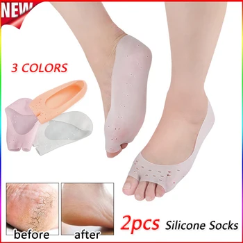 Non-slip Hingav Niisutav Geel Sokid Nähtamatu Madalas Suu Paat Sokid Anti-suu Split Varba Sokid Foot Care Protector