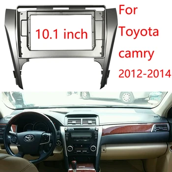 10.1 tolline Stereo Paneel Kriips Paigaldus Adapter Double-Din-Car-DVD-Raam Sisekujundus Komplektid Auto Sidekirmega Toyota Camry Solara 2012-2014